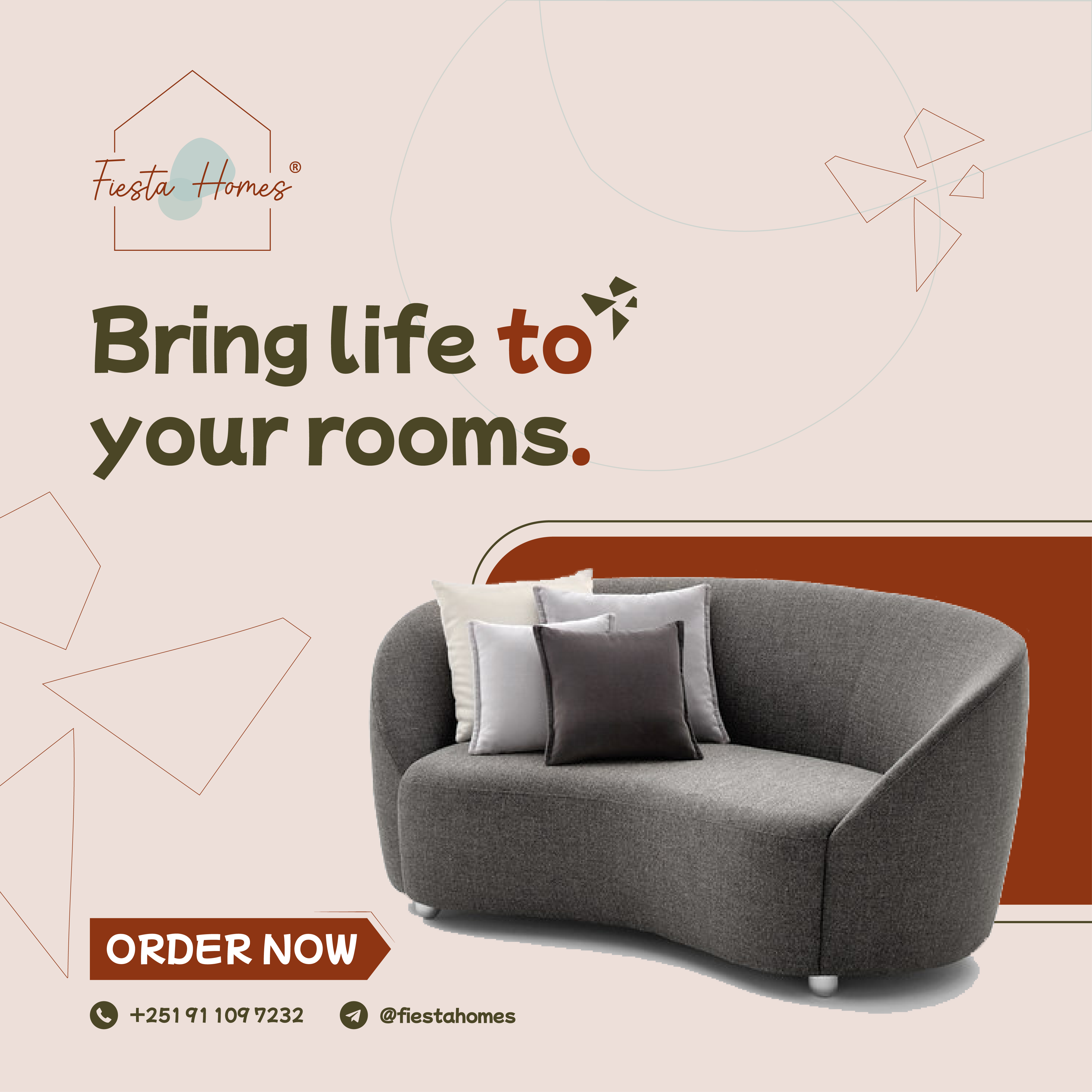 Fiesta Homes furniture social media design 6